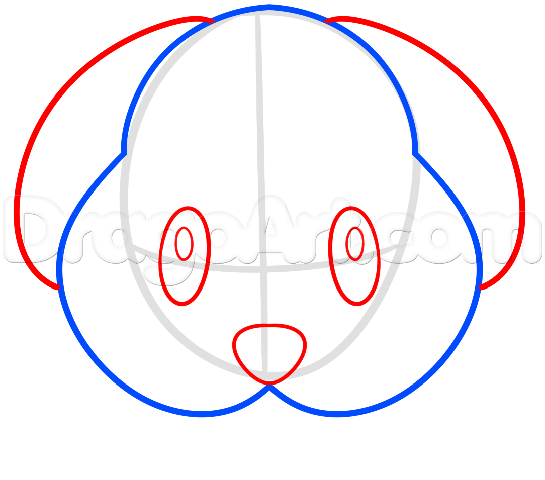 1084x955 How To Draw The Dog Face Emoji, Step