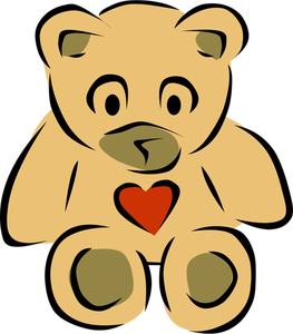 263x300 Free Clipart Teddy Bear Outline