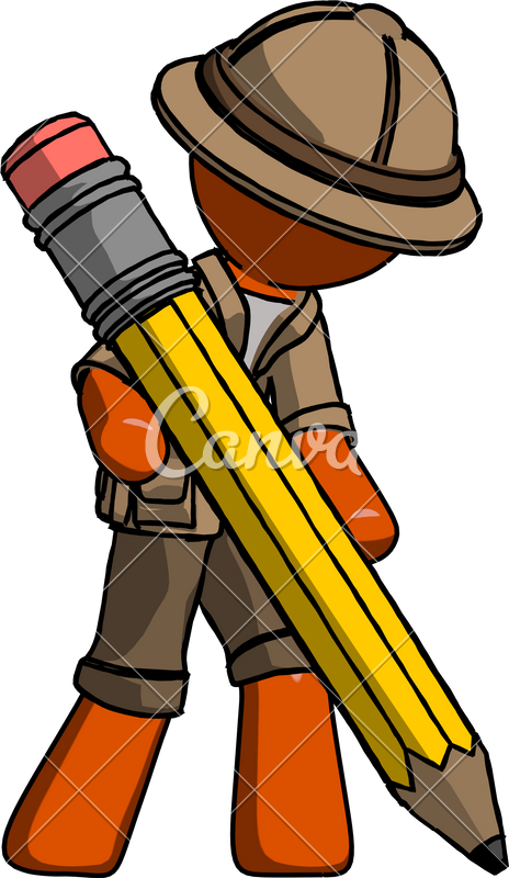 464x800 Explorer Drawing Safari Hunter Transparent Png Clipart Free