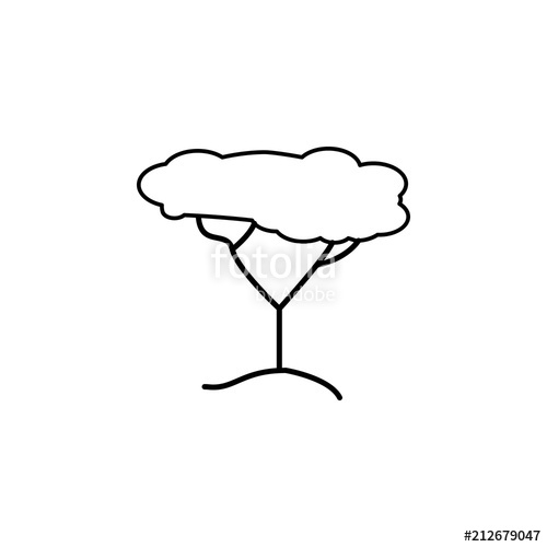 500x500 Tree Icon Element Of Safari For Mobile Concept And Web Apps