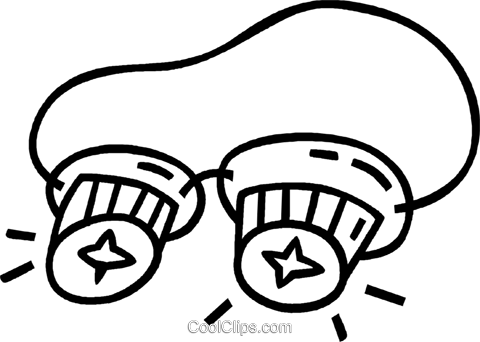 480x342 Safety Goggles Royalty Free Vector Clip Art Illustration