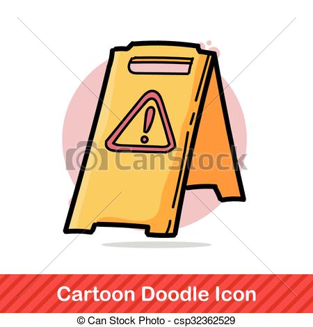 450x470 safety barriers color doodle vector illustration