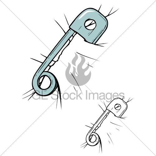 500x500 Safety Pin Gl Stock Images