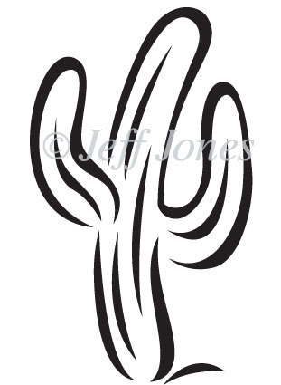 311x425 Saguaro Cactus Stock Icon Illustration Image