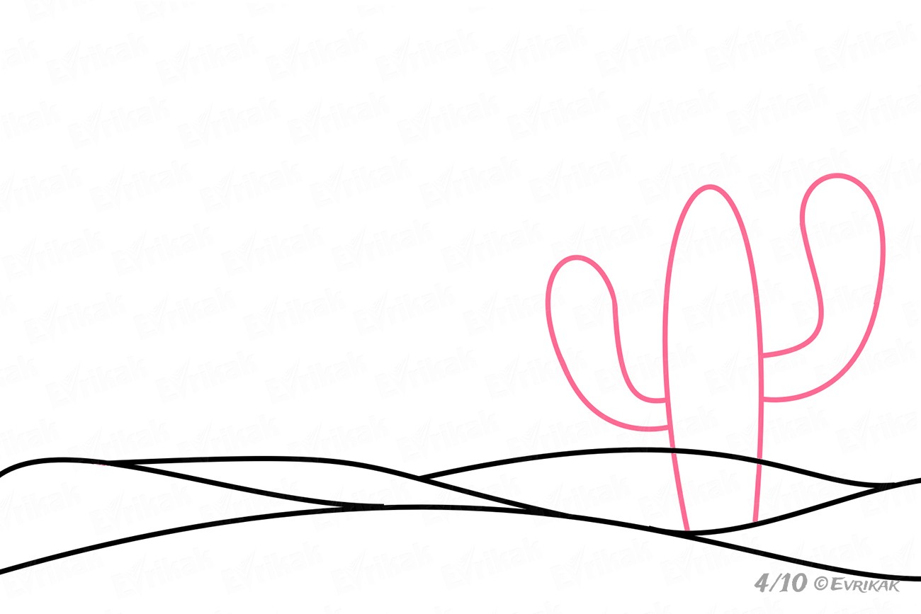 1300x867 how to draw the sahara desert together with a child