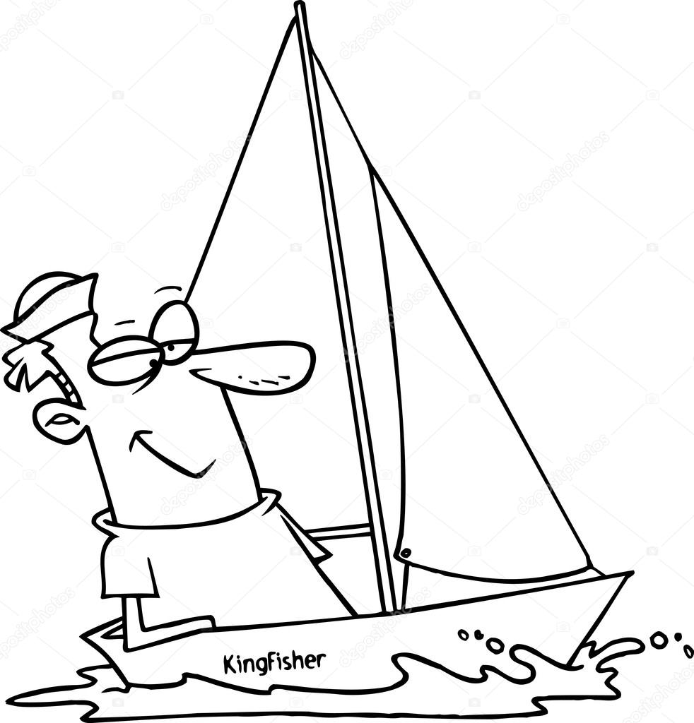 Sailboat Drawing Easy