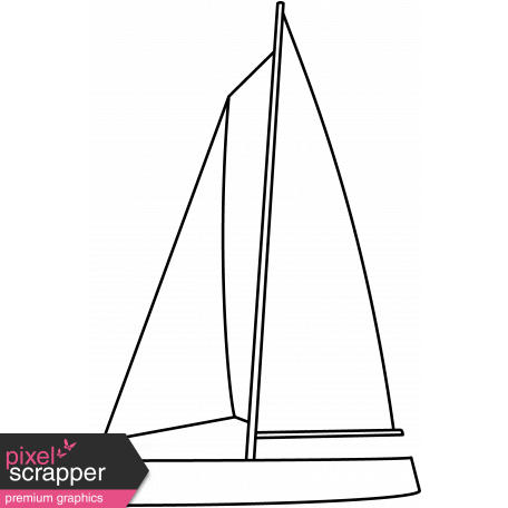 456x456 Collection Of Free Sailboat Drawing Fancy Download On Ui Ex