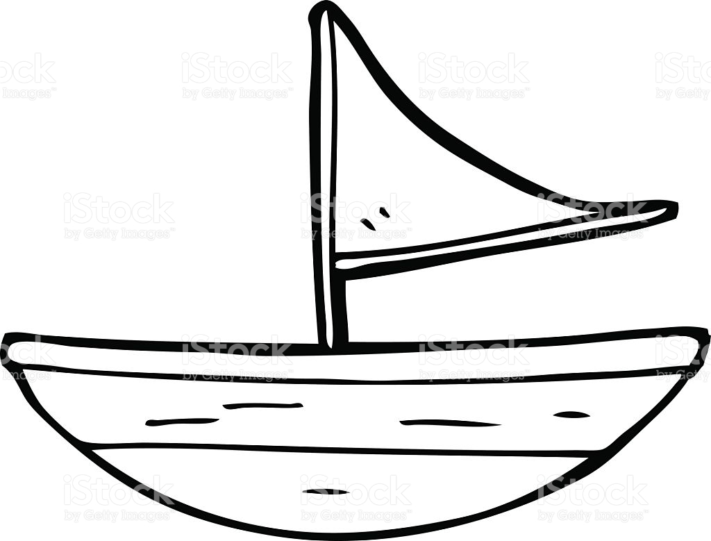 Sailboat Line Drawing