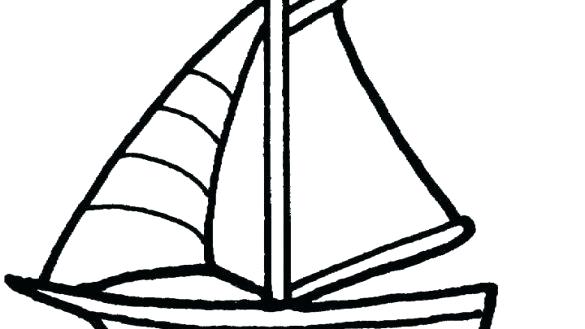 585x329 Drawing Boat Creatures Speed Boat Drawing Easy