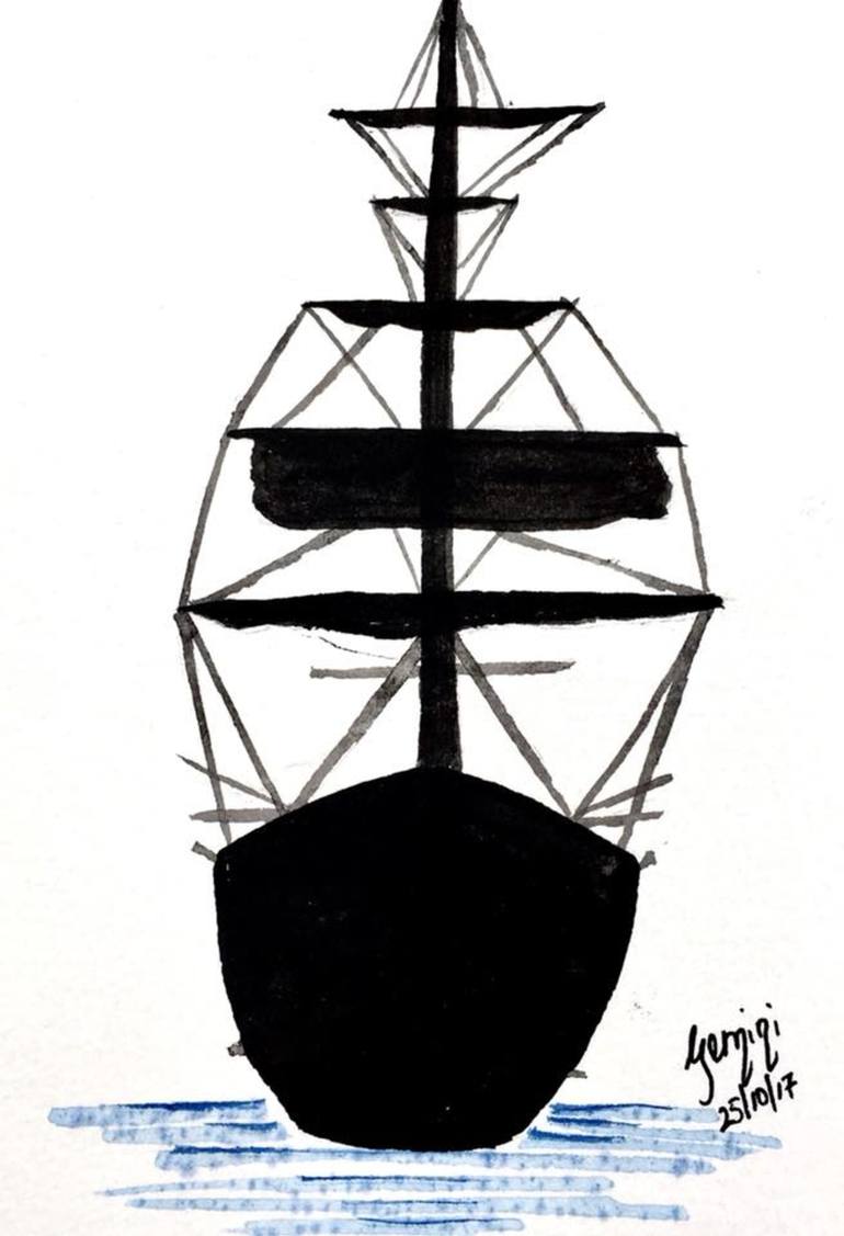 770x1127 Ship Drawing