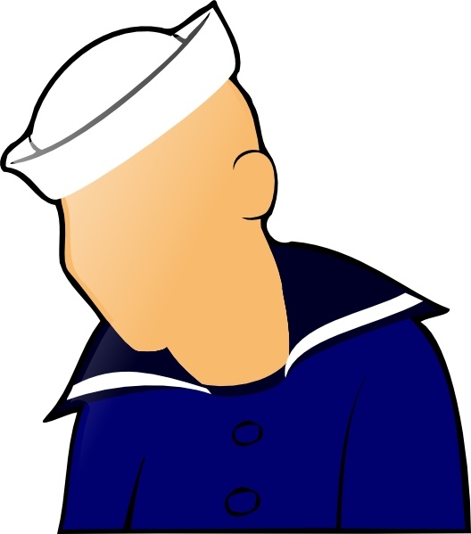 528x599 Sailor Figure Clip Art Free Vector In Open Office Drawing