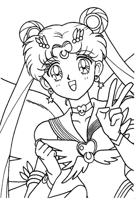 Sailor Moon Drawing Book | Free download on ClipArtMag