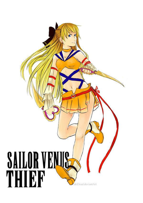 600x848 My Second Sailor Moon And Final Fantasy Class Crossover! This Time