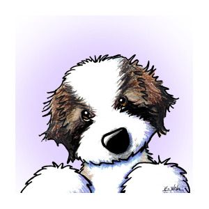 300x300 Saint Bernard Puppy Drawing