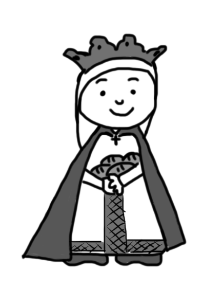 437x597 Happy Feast Day, Elizabeth Of Hungary! Simply Saints