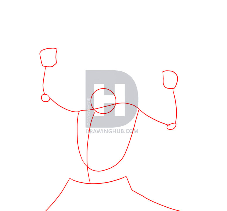 776x720 How To Draw Michael The Fallen Angel, Step