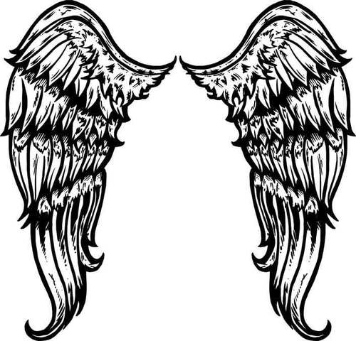 500x480 Angel Tattoos Angel Wings, Guardian Angel And St Michael Tattoo