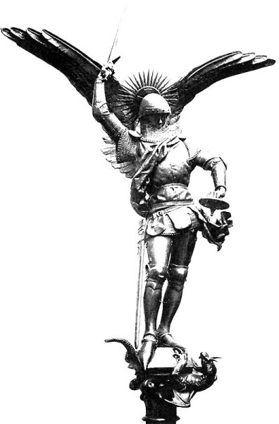 396x600 Saint Michael Slaying A Dragon Tumblr