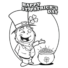 230x230 Top Free Printable St Patrick's Day Coloring Pages Online