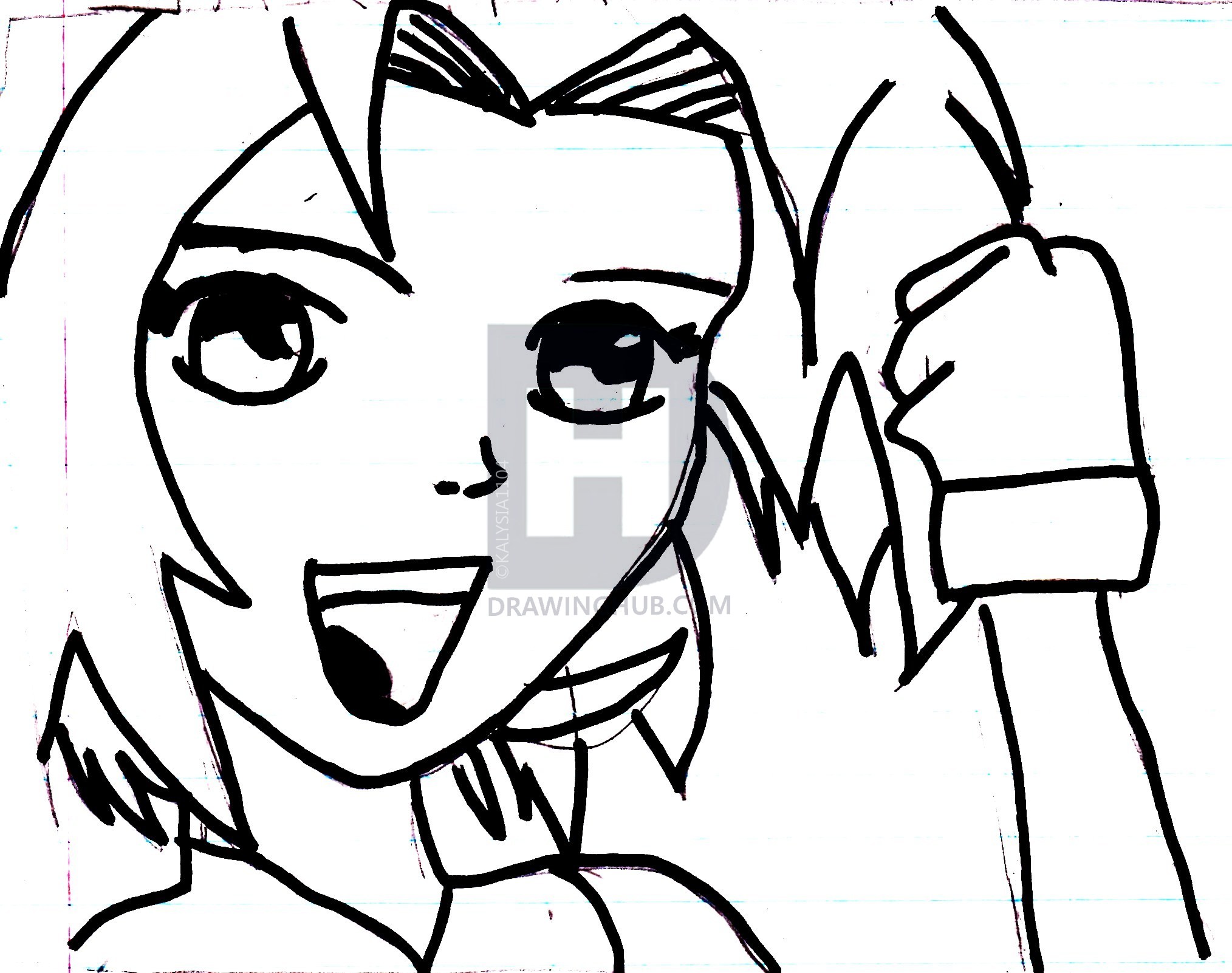 2028x1602 Sakura Drawing