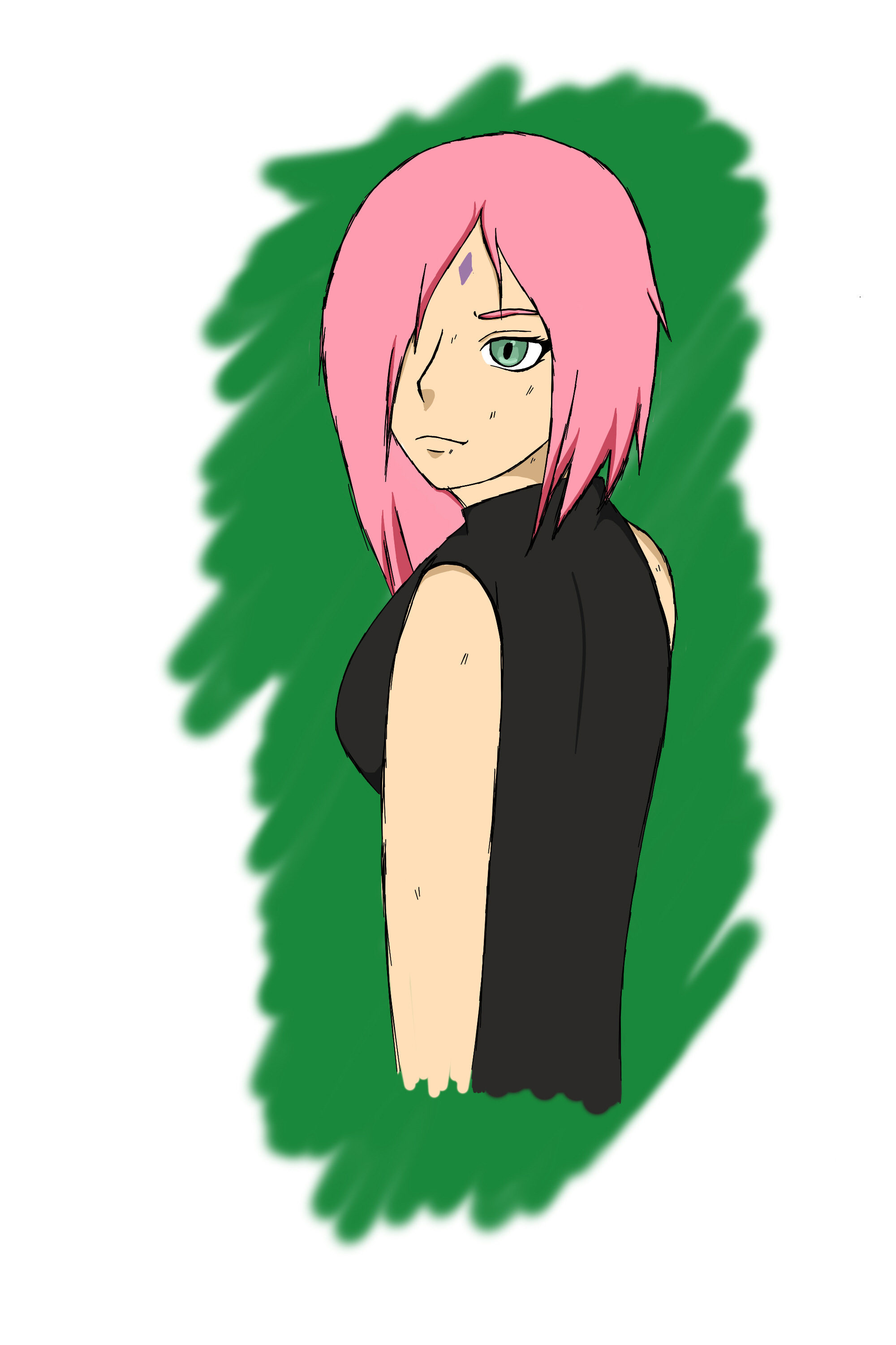 2000x3000 Sakura Haruno Quick Drawing Weasyl