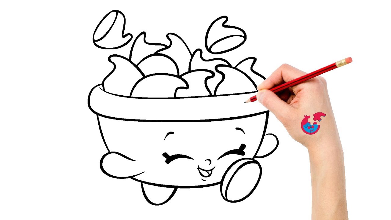 1280x720 How To Draw Salad