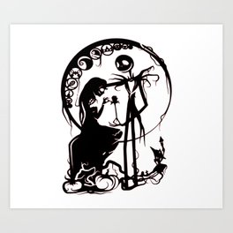 264x264 Nightmare Before Christmas Art Prints