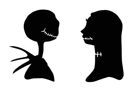 425x300 Cartoons Characters Wall Decals Jack Skellington