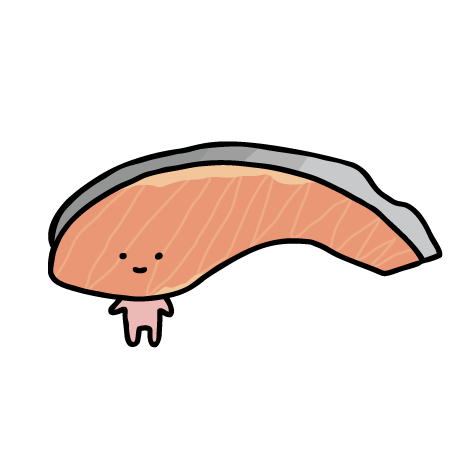 468x468 Collection Of Free Salmon Drawing Cute Download On Ui Ex