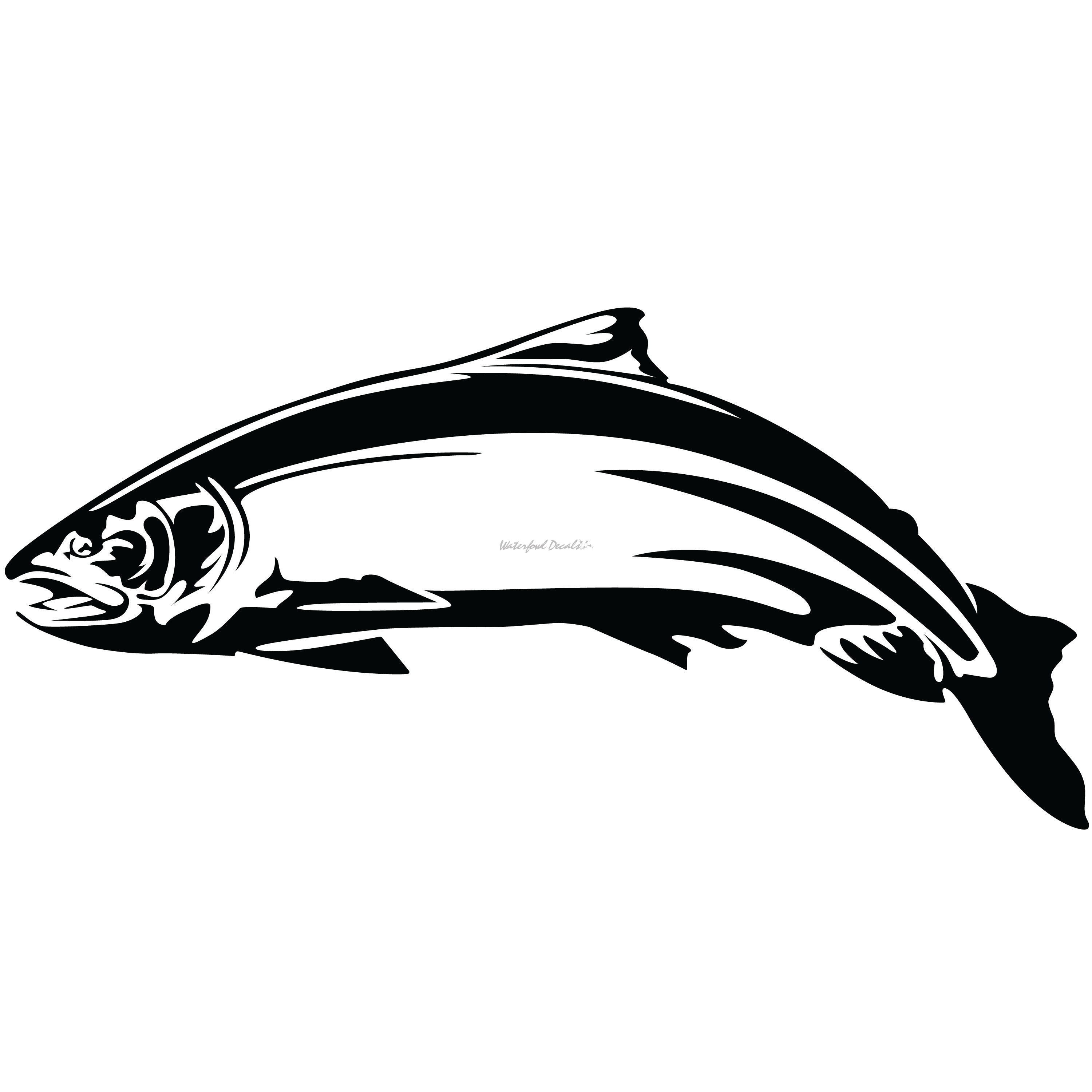 3000x3000 Steelhead Decal Salmon Decal Fishing