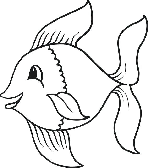 619x700 Salmon Coloring Pages