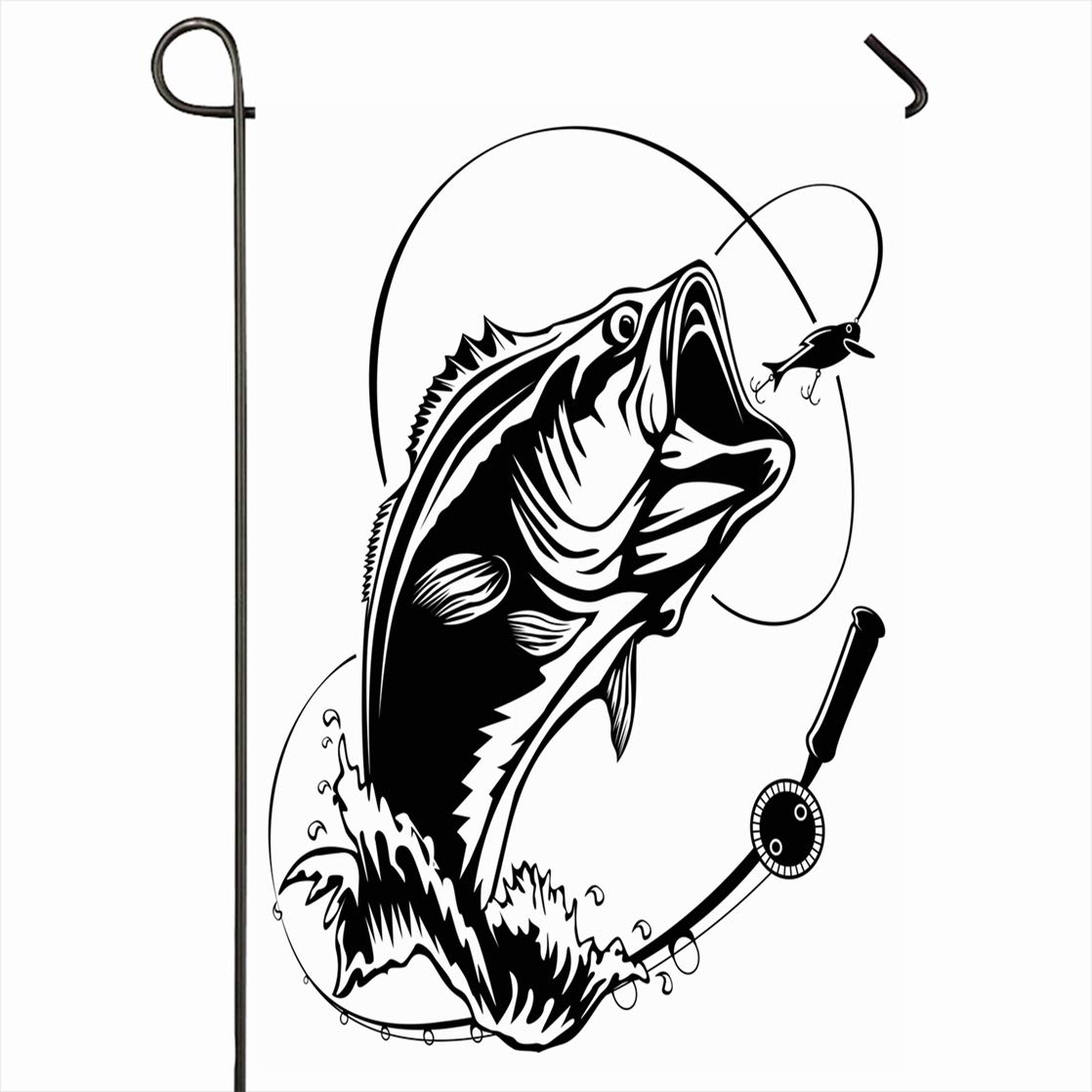 1118x1118 Ahawoso Outdoor Garden Flag Inches White Water