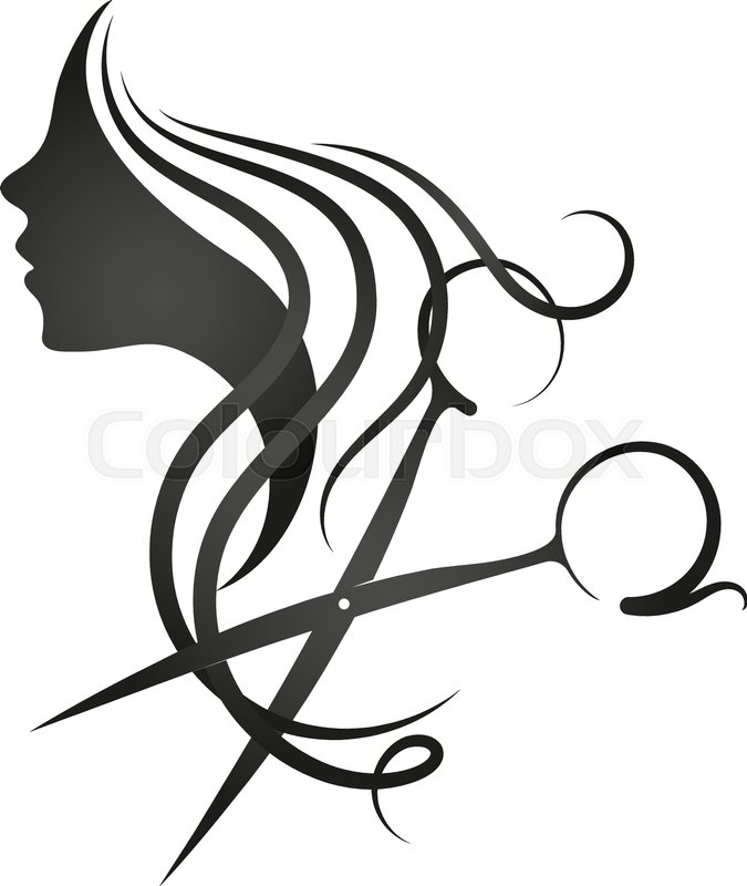 675x800 Hair, Salon, Scissors, Beauty, Vector, Stock Vector Colourbox