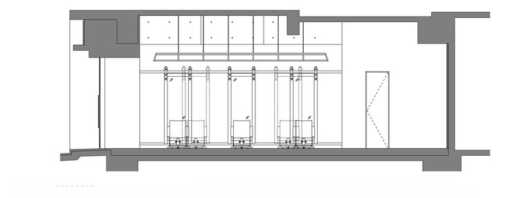 750x286 hair salons and barbershops examples in plan and section archdaily