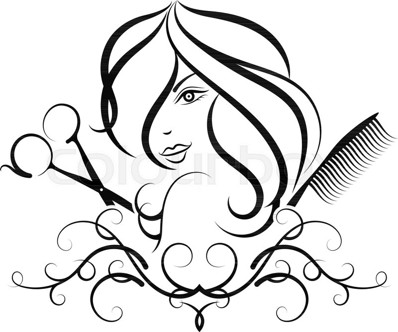 800x669 Beauty Salon And Hairdresser For The Stock Vector Colourbox