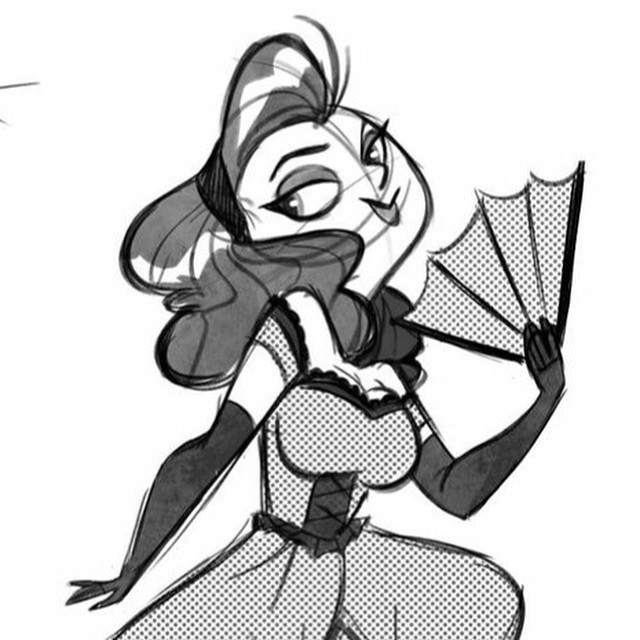 640x640 Saloon Girl Saloongirl Western Cowgirl Sketch Doodle