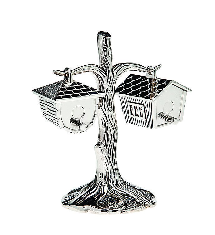 690x755 Two Bird Houses Salt And Pepper