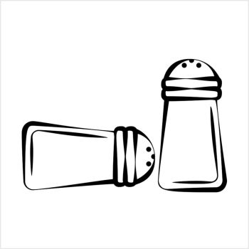 Salt And Pepper Drawing | Free download on ClipArtMag