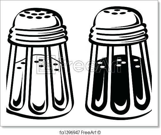 Salt And Pepper Drawing | Free download on ClipArtMag