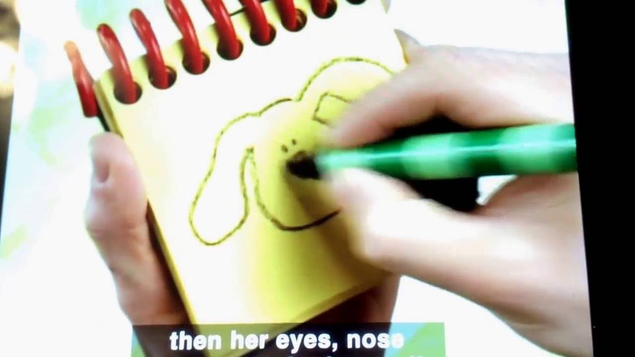 1280x720 Blue's Clues How To Draw Blue From Salt And Pepper Day