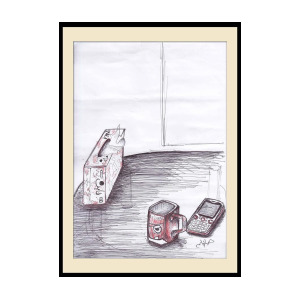 300x300 Still Life Drawing