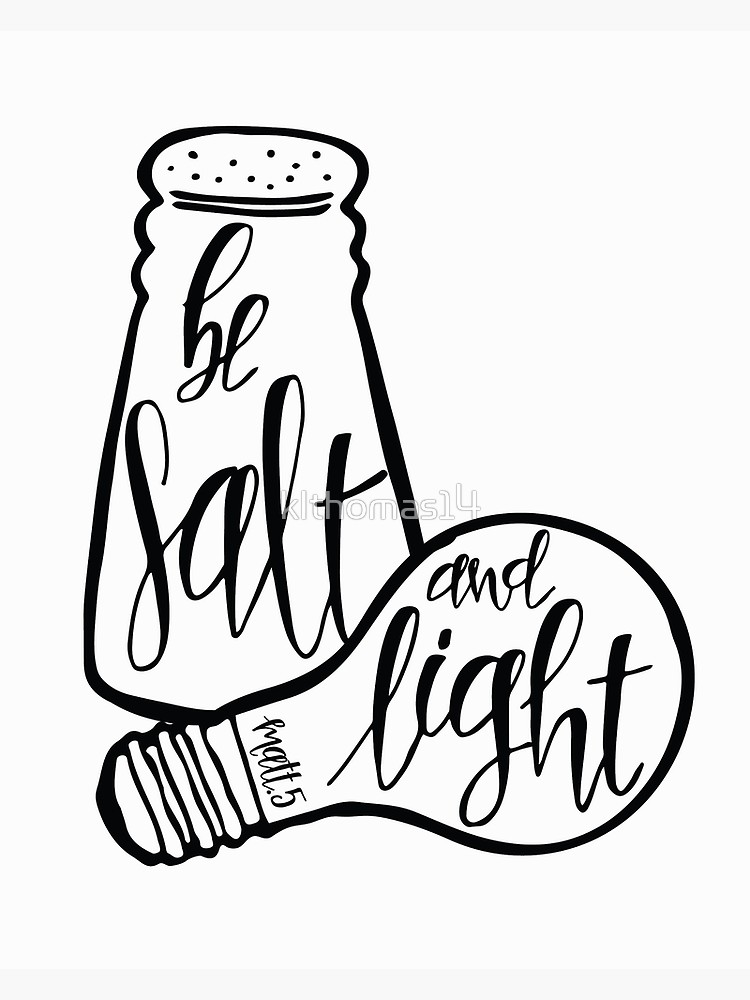 750x1000 Be Salt And Light Canvas Print