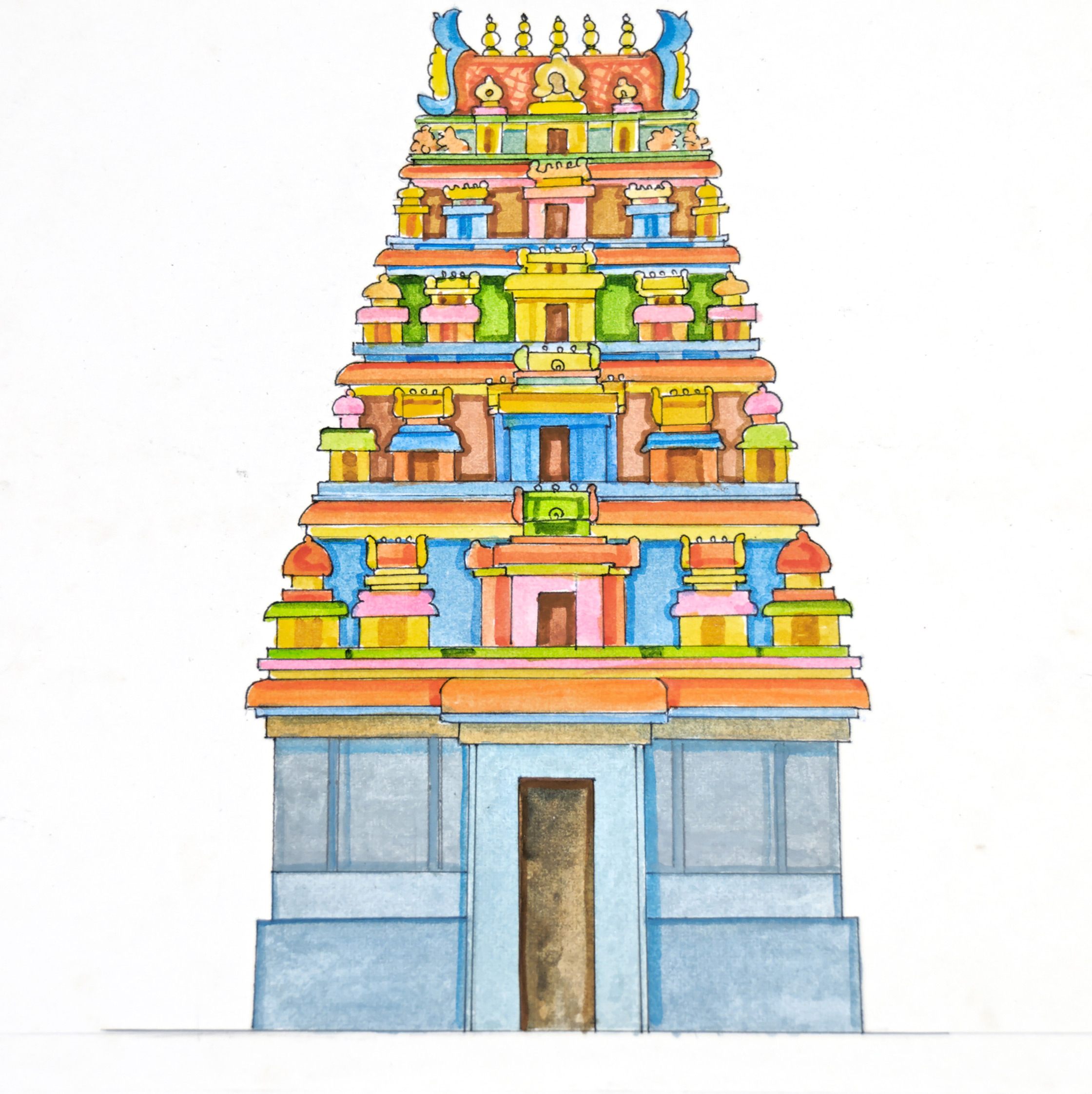 2240x2244 Temple Clipart
