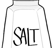 220x200 Salt Shaker Drawing Stickers Redbubble
