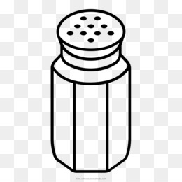 260x260 Salt And Pepper Shakers Drawing Coloring Book