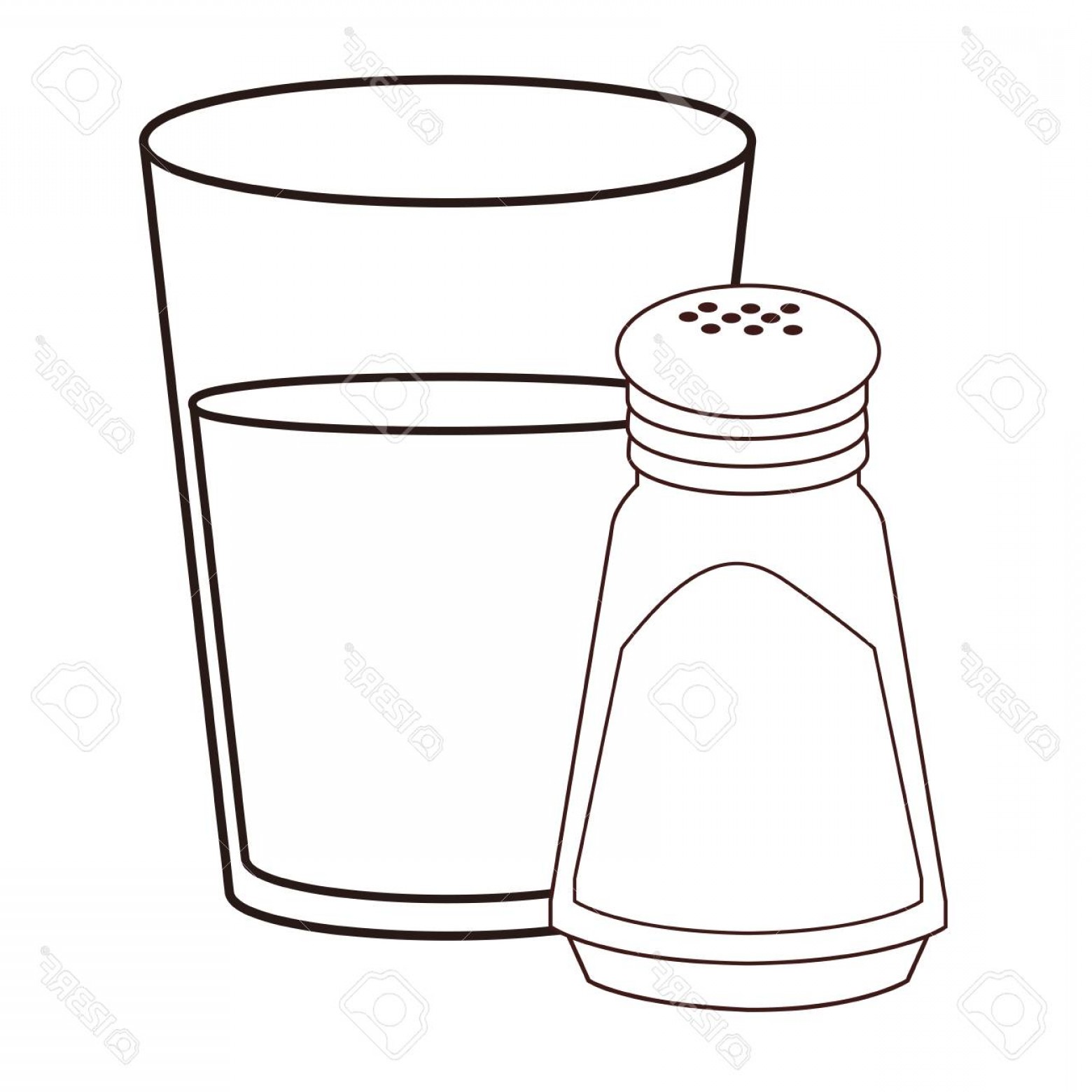 1560x1560 Vector Black And White Salt Catamart