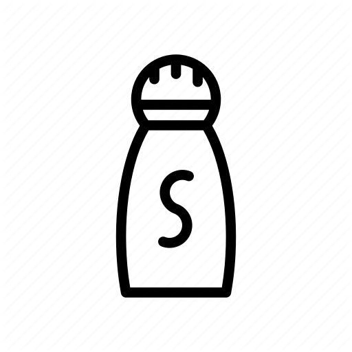 512x512 Bottle, Hotel, Restaurant, Salt, Shaker Icon