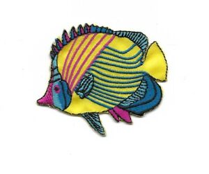 300x251 colorful ocean saltwater fish embroidered iron on patch ebay
