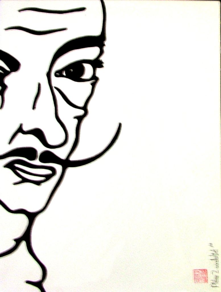 777x1024 Drawing Of The Day, Salvador Dali