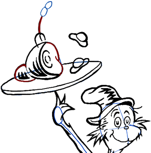 500x507 How To Draw Sam I Am From Green Eggs And Ham In Easy Steps